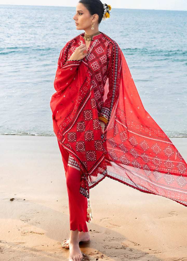 The Chunri by Gul Ahmed Unstitched Printed Lawn 3 Piece Suit GA26UTCL CL-62032 B - Summer Collection