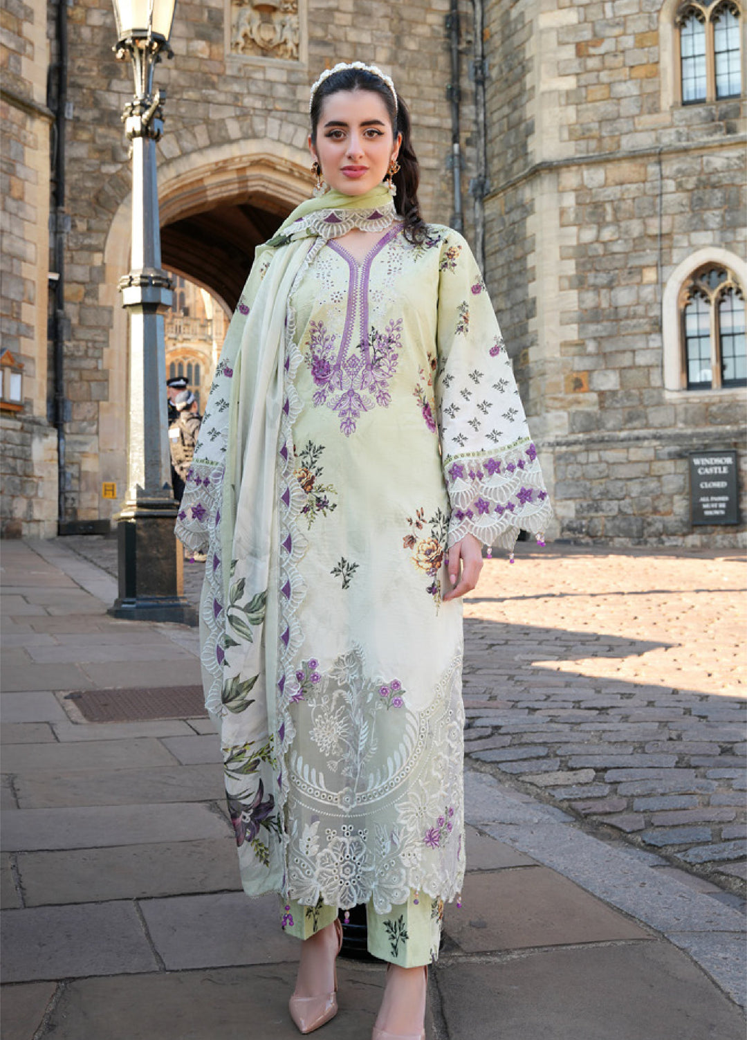 Al Zohaib Printkari Unstitched Embroidered Lawn 3 Piece Suit AZ26ULP 02 - Summer Collection