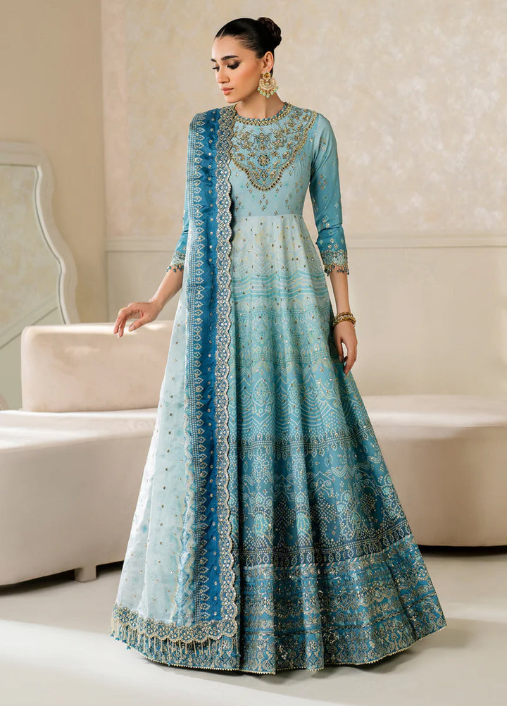 Chantelle by Baroque Unstitched Embroidered Raw Silk 3 Piece Suit BQ26UFC UF-4162 - Festive Collection