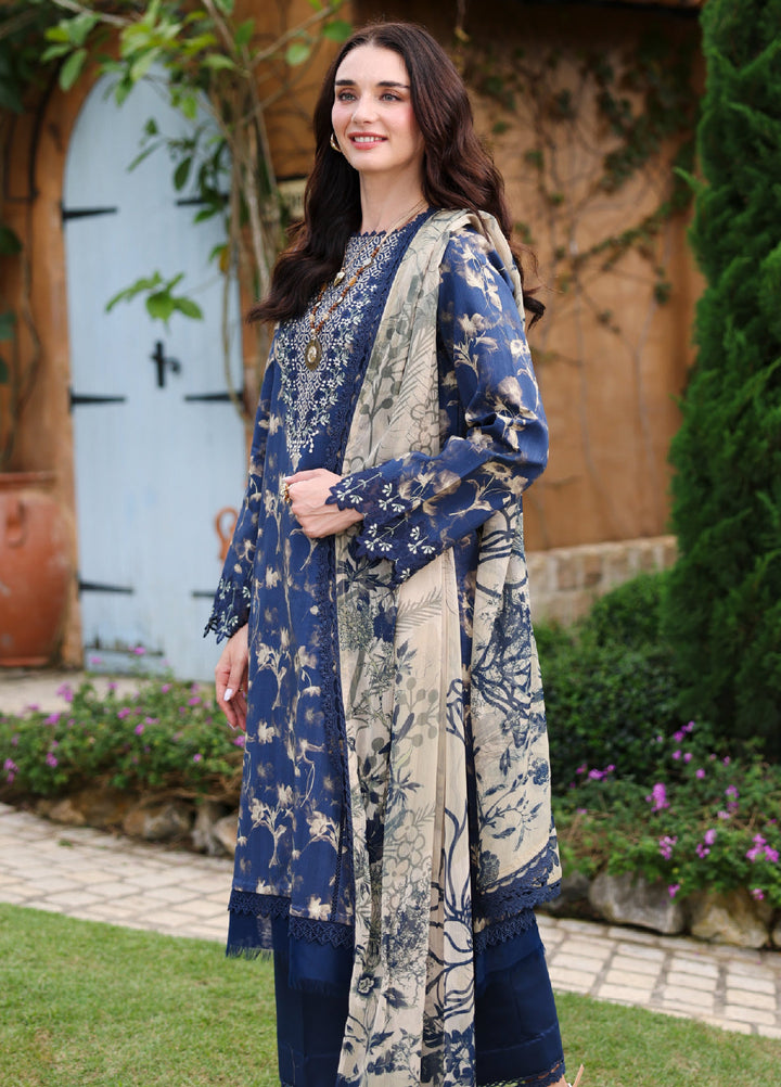 Rang Rasiya Lifestyle Lawn Unstitched Embroidered 3 Piece Suit RR25ULS CHARLOTTE - Summer Collection
