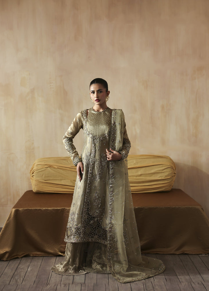 Jahanara by Zarposh Embroidered Zari Suits Unstitched 3 Piece ZP25JF Areezah - Festive Collection