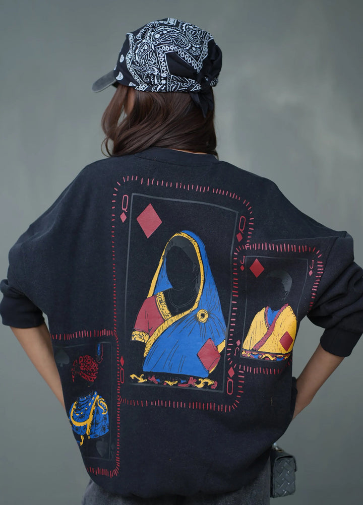 Movement Unisex Western 1 Piece Printed Fleece Royal Gambit - Winter Collection