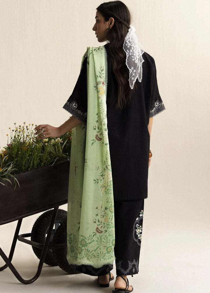 Coco by Zara Shahjahan Unstitched Embroidered Lawn 3 Piece Suit CZS26UCLP EIRA-10A - Eid Collection