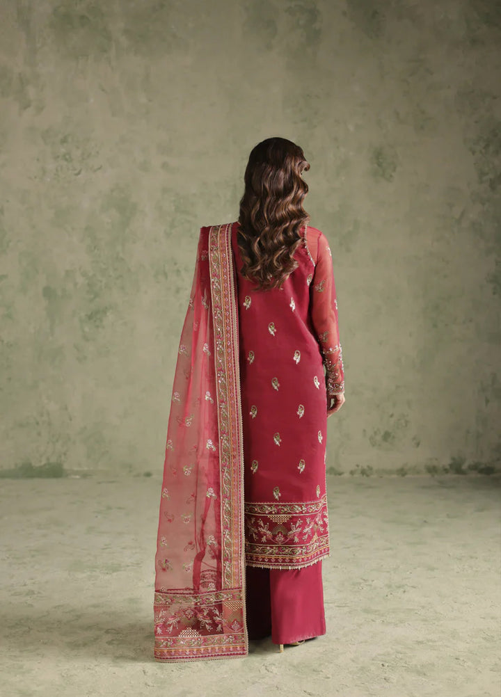 Esmeree by Imran Ramzan Embroidered Unstitched Organza 3 Piece Eden Di Rubino - Formals Collection