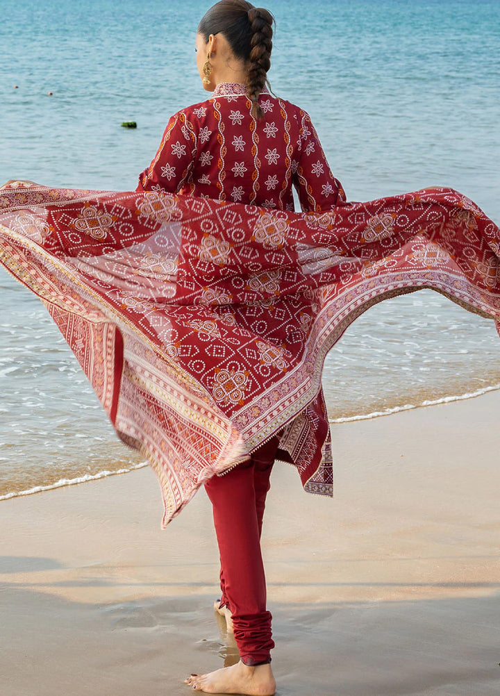 The Chunri by Gul Ahmed Unstitched Printed Lawn 3 Piece Suit GA26UTCL CL-62026 B - Summer Collection