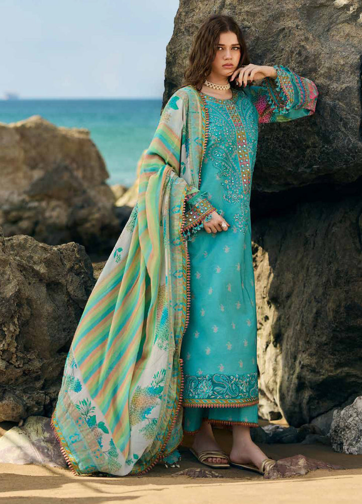 Sun Shine by Charizma Unstitched Embroidered Lawn 3 Piece Suit CHR26ULS CSN6-11 - Summer Collection