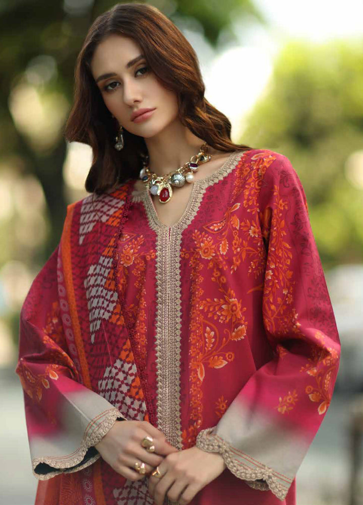 Aghaz e Nou by Charizma Unstitched Embroidered Lawn 3 Piece Suit CHR26UA AG6-02 - Summer Collection
