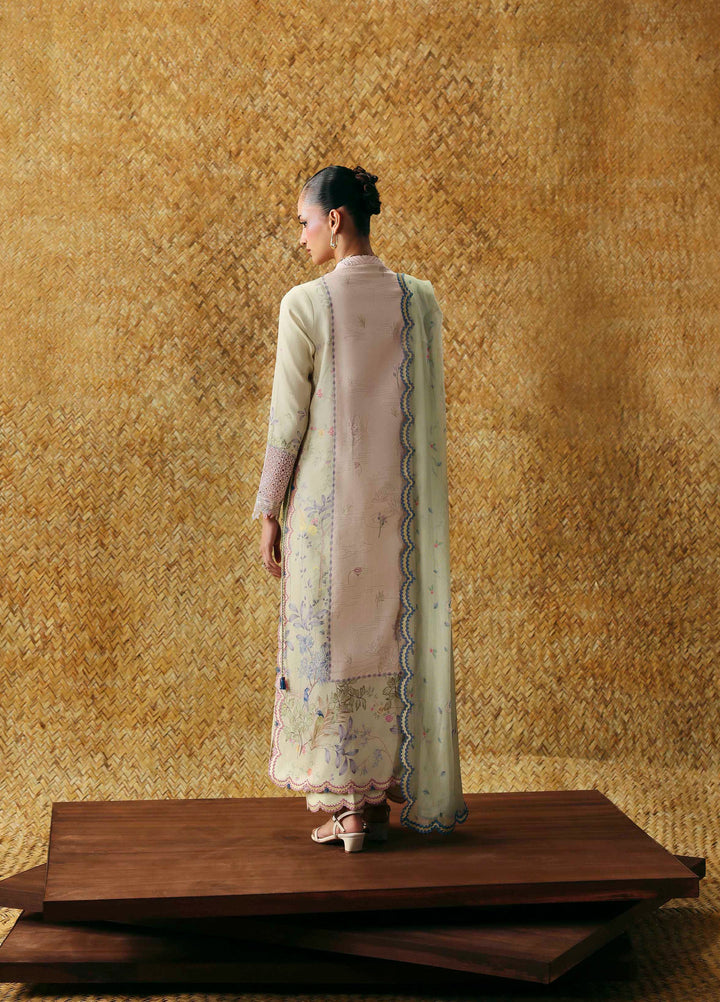 Sable Vogue Unstitched Embroidered Lawn 3 Piece Suit SV26ULL SL-08-26-V2 - Festive Collection