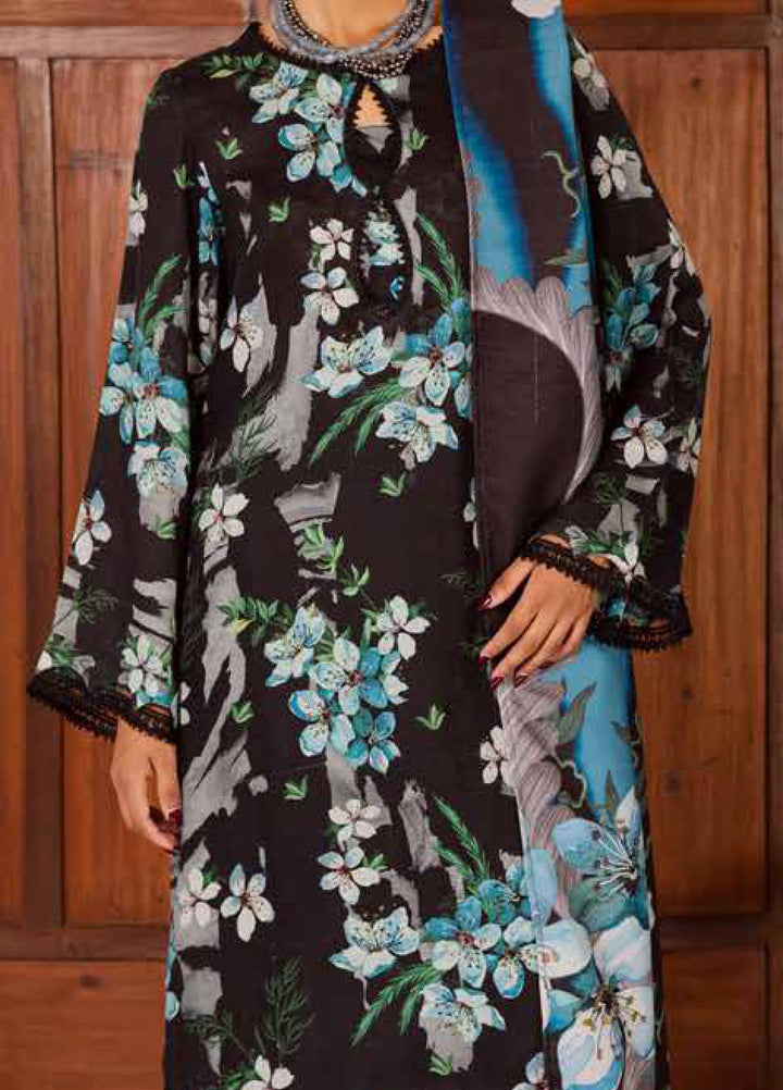 Signature Prints by Nureh Unstitched Linen Jacquard Suits 3 Piece NU25LJ SP-194 - Winter Collection