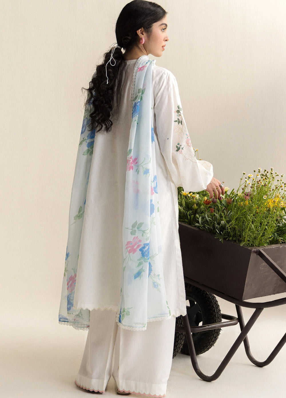 Coco by Zara Shahjahan Unstitched Embroidered Lawn 3 Piece Suit CZS26UCLP ARLO-7A - Eid Collection