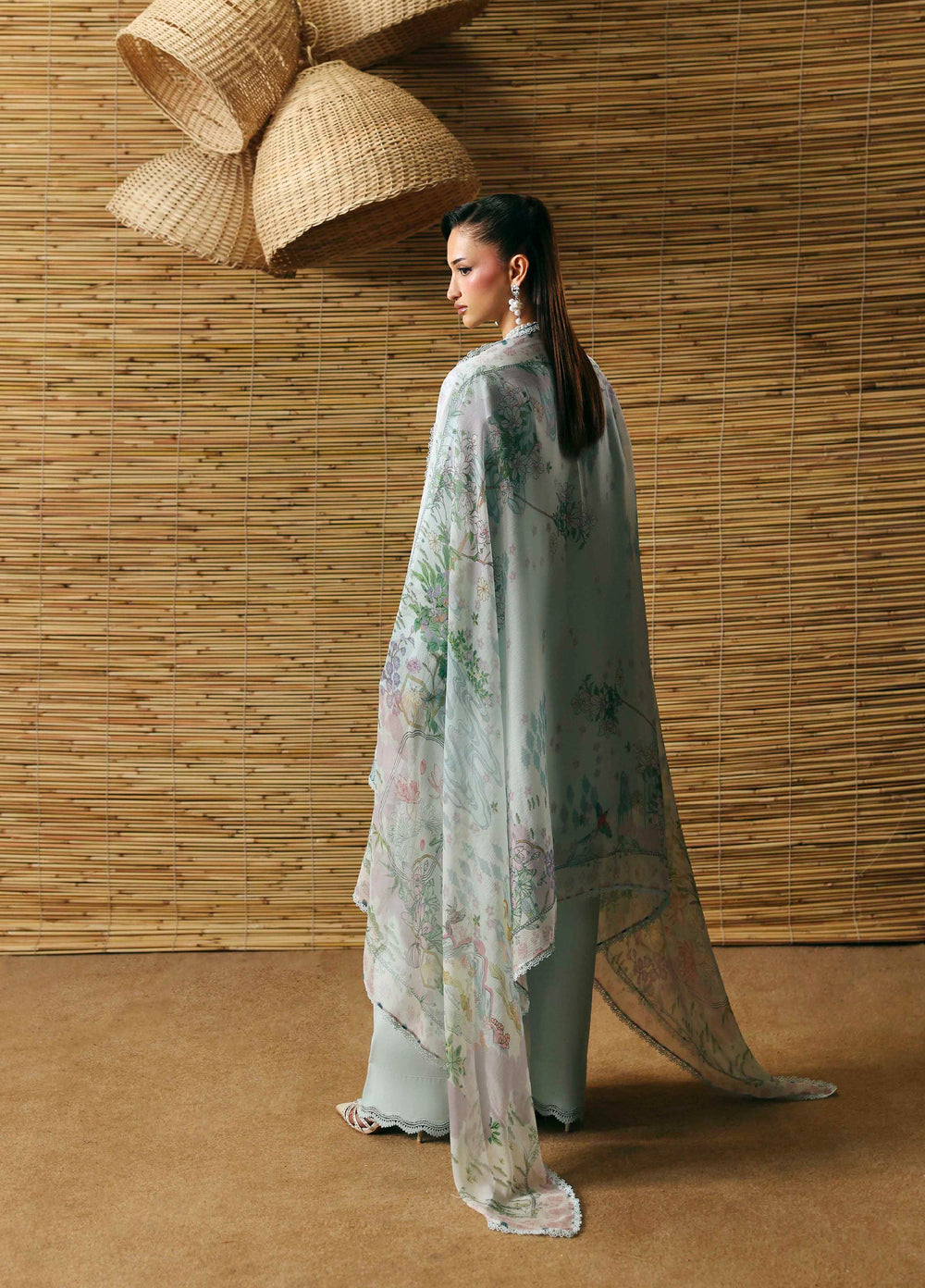 Sable Vogue Unstitched Embroidered Lawn 3 Piece Suit SV26ULL SL-09-26-V2 - Festive Collection
