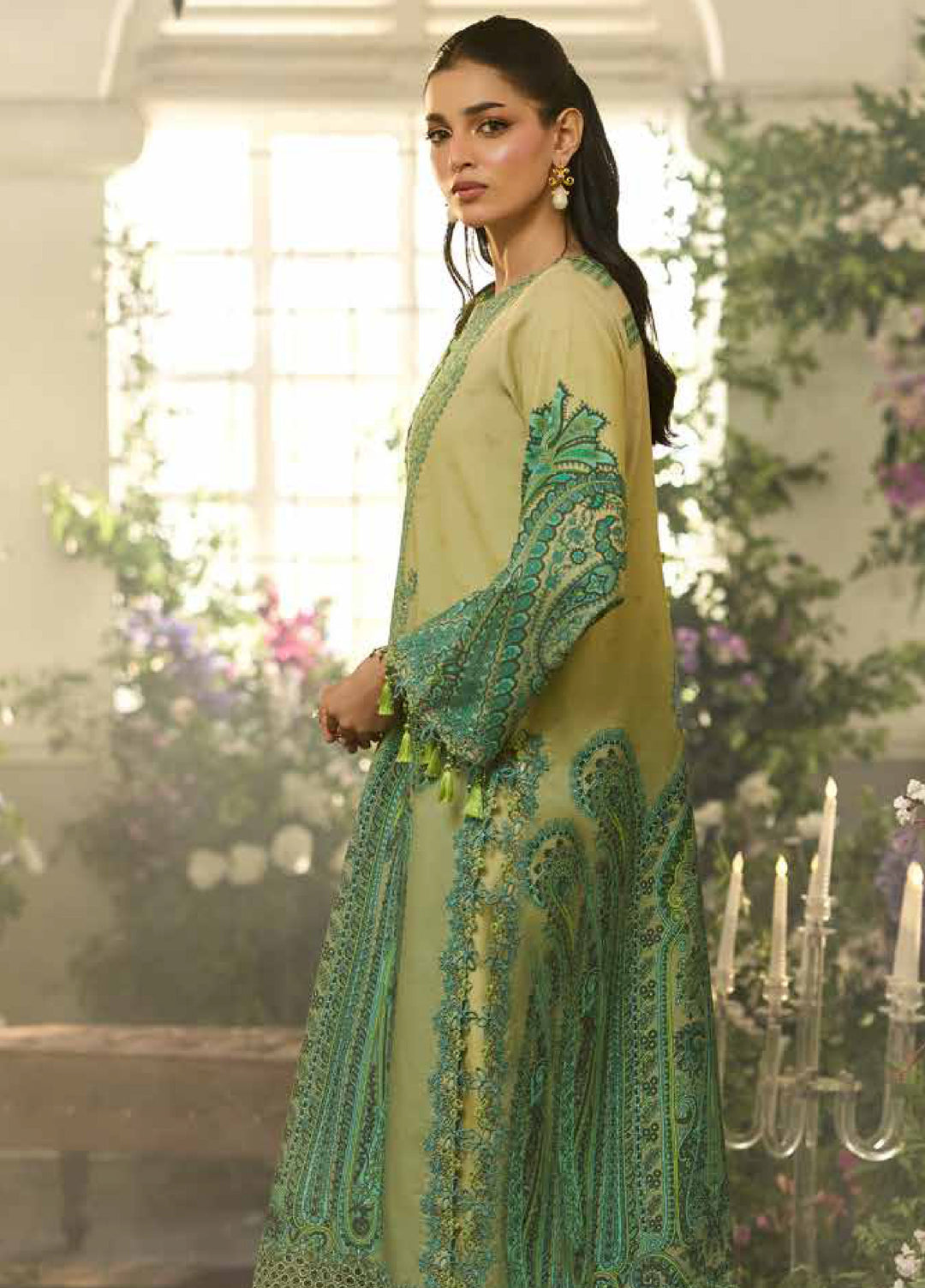 Sun Shine by Charizma Unstitched Embroidered Lawn 3 Piece Suit CHR26ULS CSN6-19 - Summer Collection