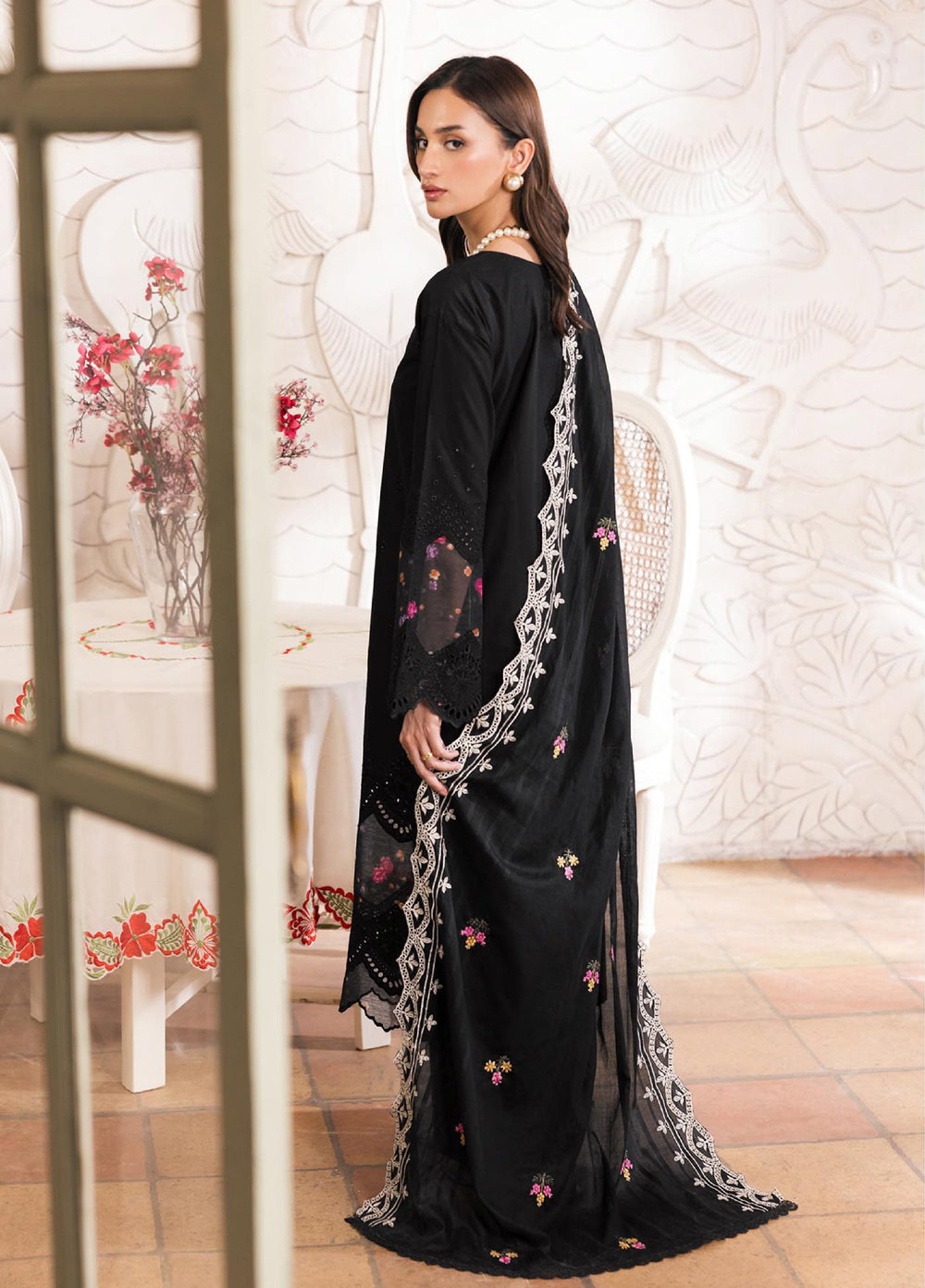 Nissa by Rajbari Unstitched Chikankari Embroidered Lawn 3 Piece Suit RB26UNCL D-11 - Summer Collection