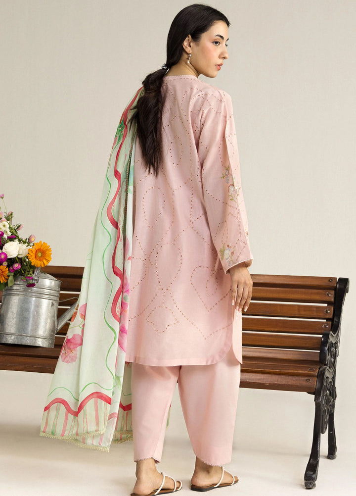 Coco by Zara Shahjahan Unstitched Embroidered Lawn 3 Piece Suit CZS26UCLP LUNE-2B - Eid Collection
