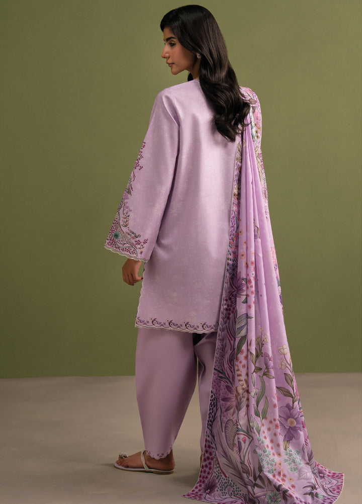 Seran Essentials Unstitched Printed Lawn 3 Piece Suit SN26UEL Liora D-10 - Summer Collection