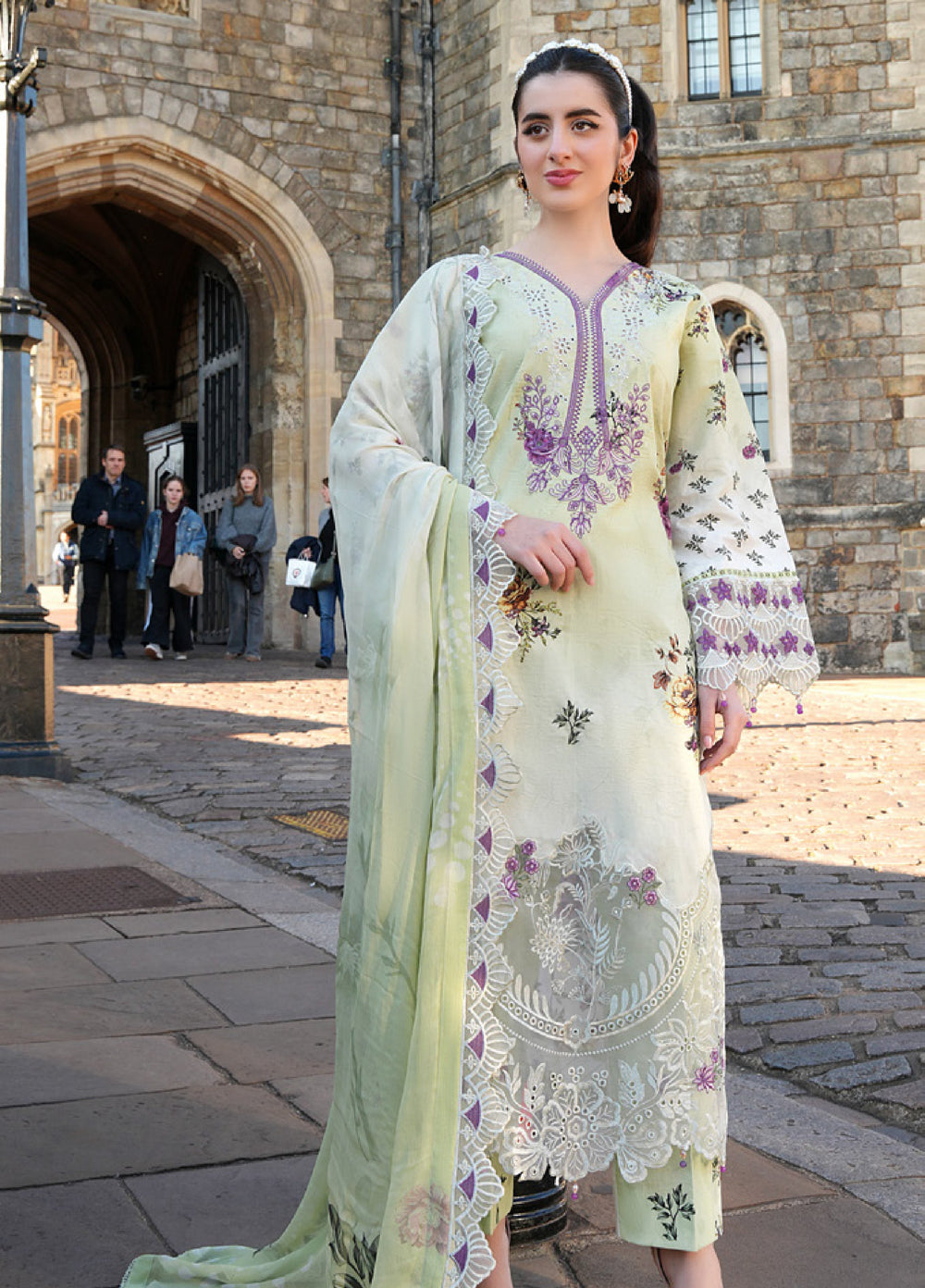 Al Zohaib Printkari Unstitched Embroidered Lawn 3 Piece Suit AZ26ULP 02 - Summer Collection