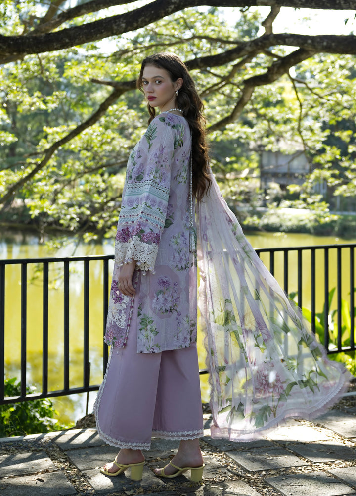 Signature by Elaf Premium Unstitched Embroidered Lawn 3 Piece Suit EL26USP ESA-8A JULIETTE - Summer Collection