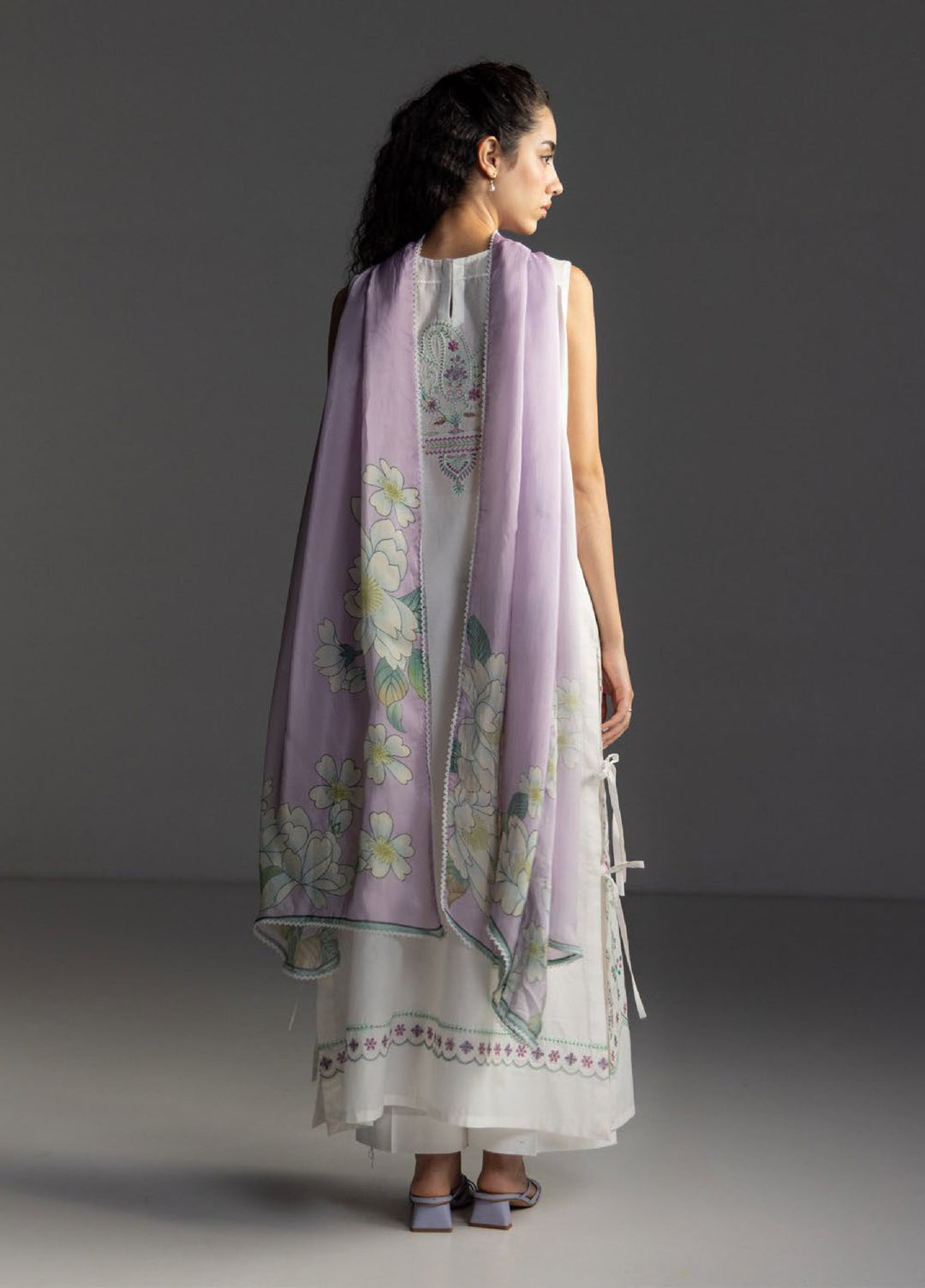 Coco by Zara Shahjahan Unstitched Embroidered Lawn 3 Piece Suit CZS26UL VEYA-7A - Summer Collection