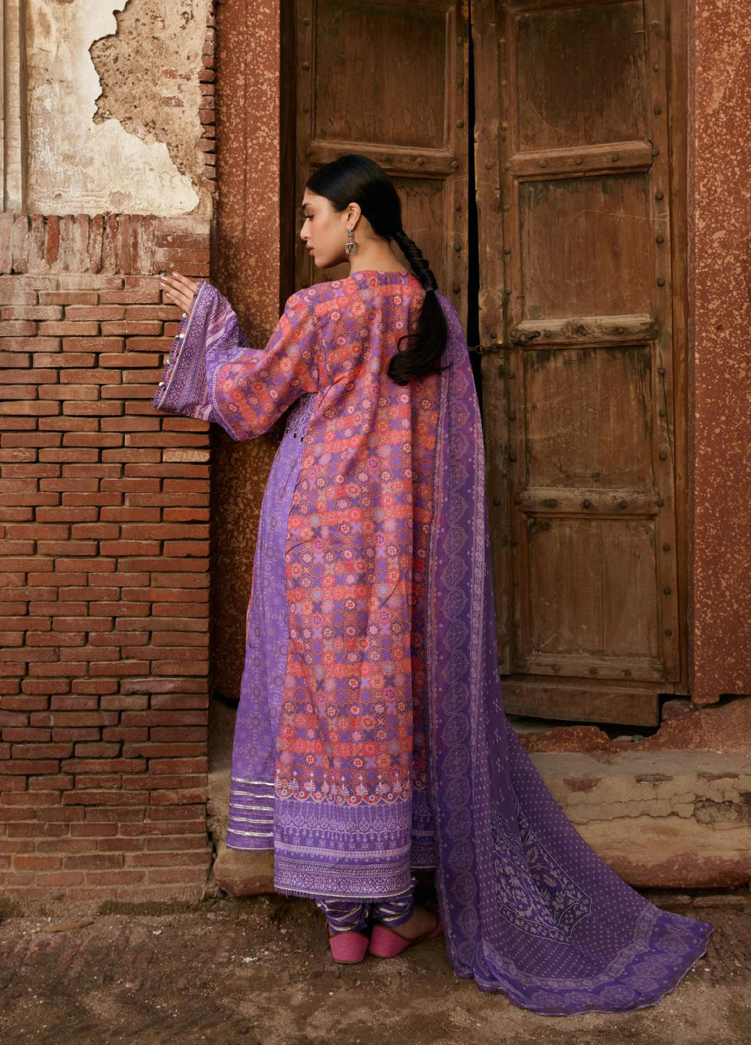 Angan by Kahf Unstitched Printed Lawn 3 Piece Suit KHF26ULA ZARMEENA KPS-3B - Festive Collection