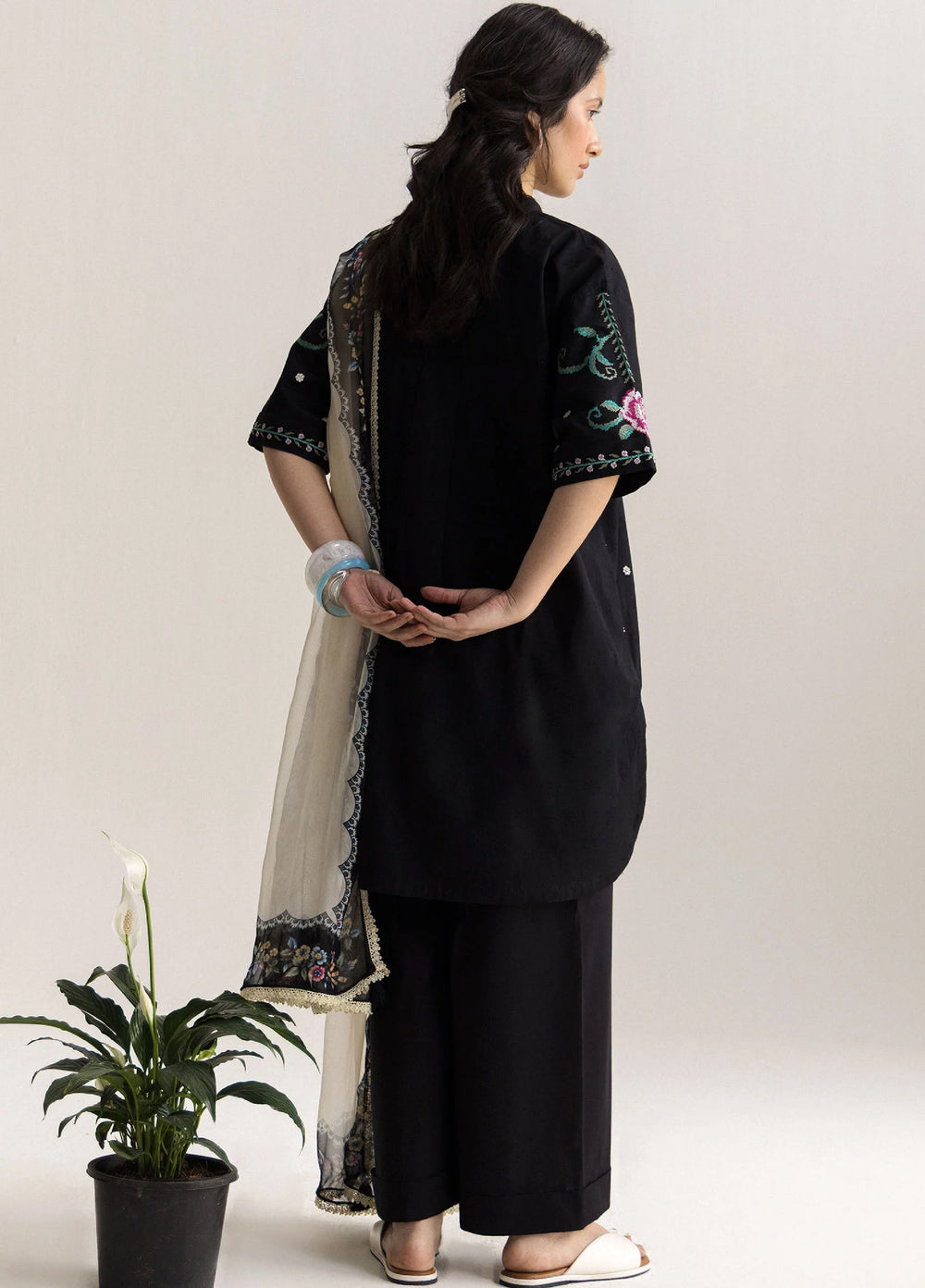 Coco by Zara Shahjahan Unstitched Embroidered Lawn 3 Piece Suit CZS26UCLP INES-6A - Eid Collection