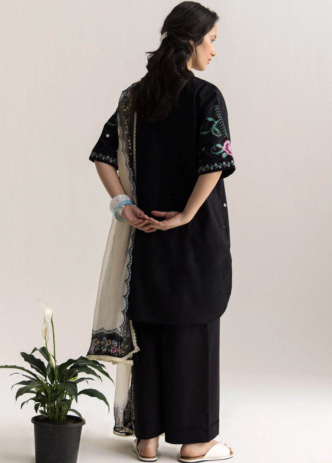 Coco by Zara Shahjahan Unstitched Embroidered Lawn 3 Piece Suit CZS26UCLP INES-6A - Eid Collection