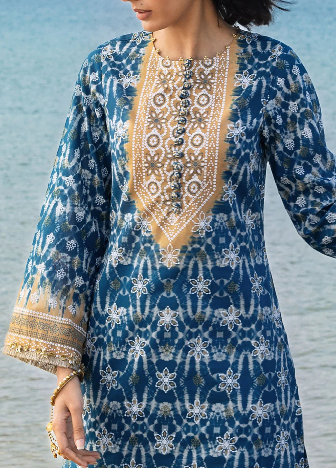 The Chunri by Gul Ahmed Unstitched Printed Lawn 3 Piece Suit GA26UTCL CL-62022 A - Summer Collection