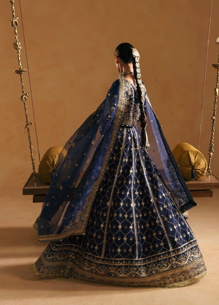 Gulaal Unstitched Embroidered Silk Suits 3 Piece GL25UW RAEHA-WU-14 - Wedding Collection