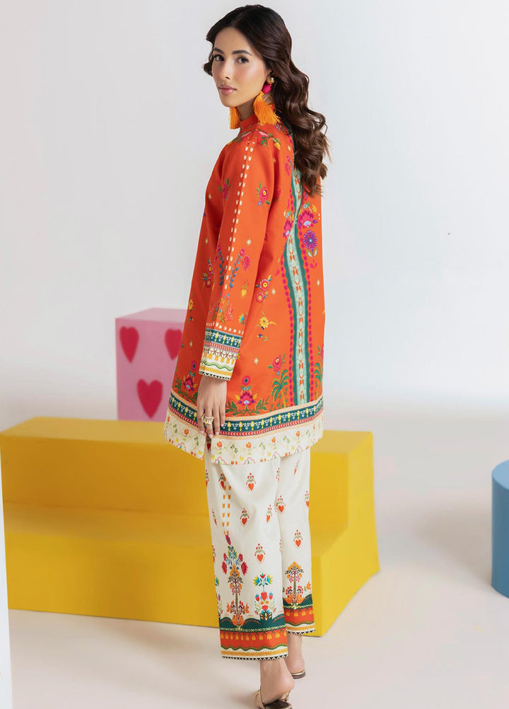 Amal Prints by RajBari Unstitched Printed Lawn 2 Piece Suit RB26UPA D-4 - Summer Collection