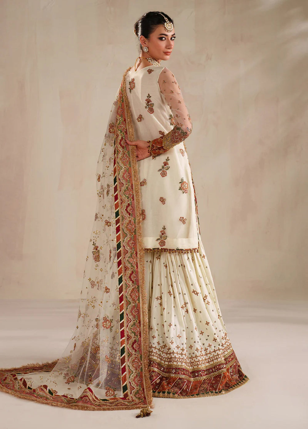 Chantelle by Baroque Unstitched Embroidered Net 3 Piece Suit BQ26UFC UF-4368 - Festive Collection