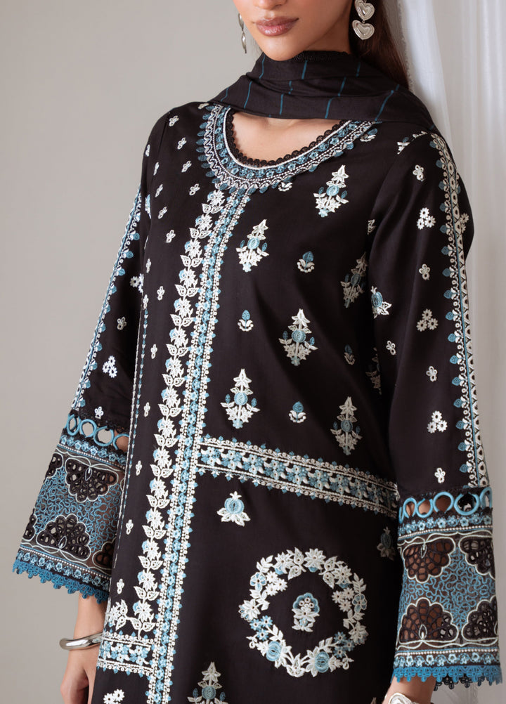 Miraal By Aabyaan Embroidered Chikankari Suits Unstitched 3 Piece ABY25MV D-AV-05-Nyra - Winter Collection