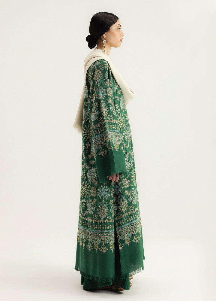 Zara Shahjahan Unstitched Winter Marina Embroidered Suits 3 Piece CZS25WC D8-Ruhaab - Winter Collection