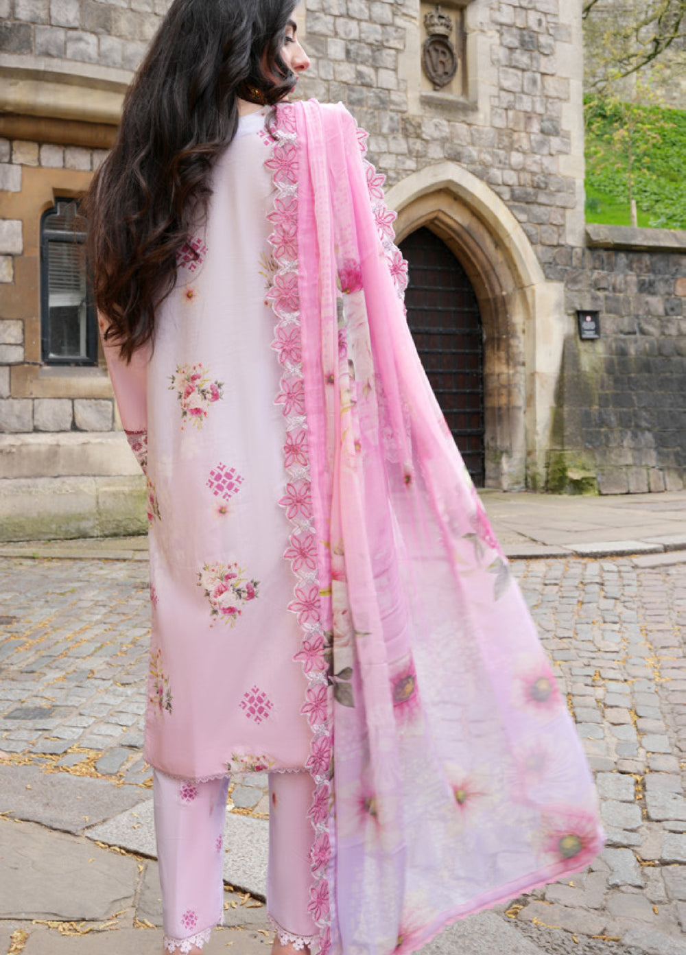 Al Zohaib Printkari Unstitched Embroidered Lawn 3 Piece Suit AZ26ULP 04 - Summer Collection
