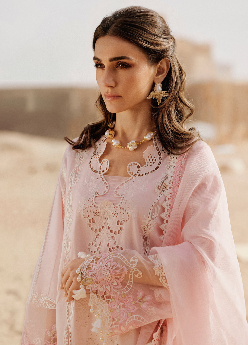 Saira Rizwan Unstitched Embroidered Luxury Lawn 3 Piece Suit SR26ULL SRL26-05 HAYAM - Festive Collection