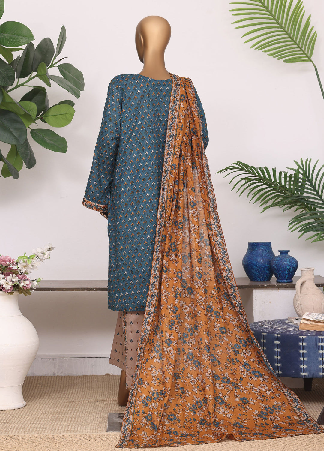 Daily Wear by HZ Textiles Women RTW Lawn Printed 3 Piece Suit HZ26PDW LPT-3P-2603 - Casual Collection