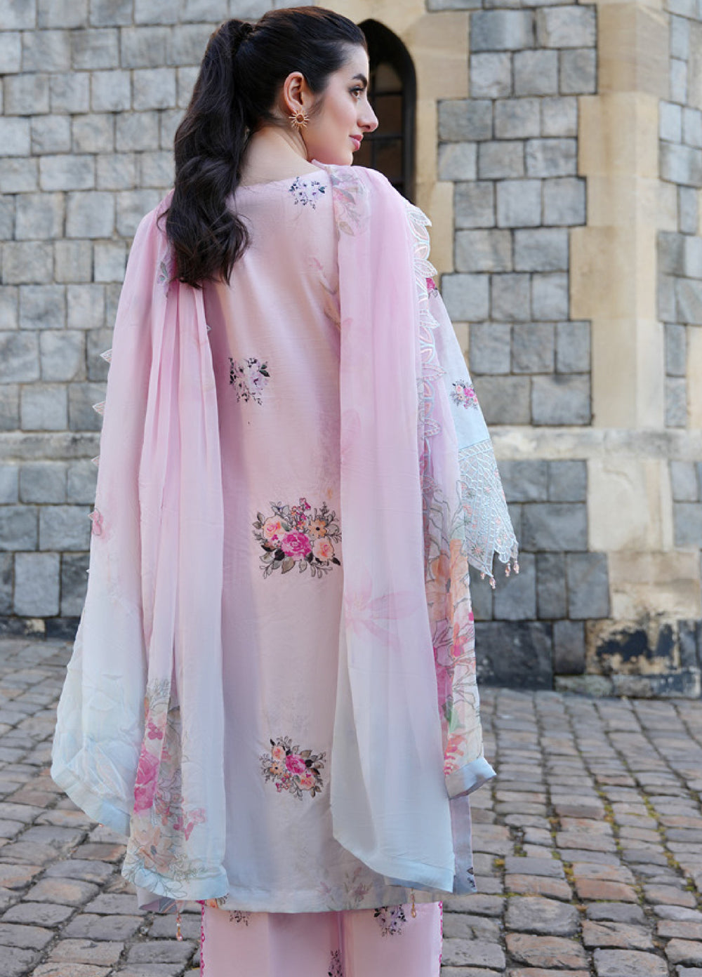 Al Zohaib Printkari Unstitched Embroidered Lawn 3 Piece Suit AZ26ULP 09 - Summer Collection