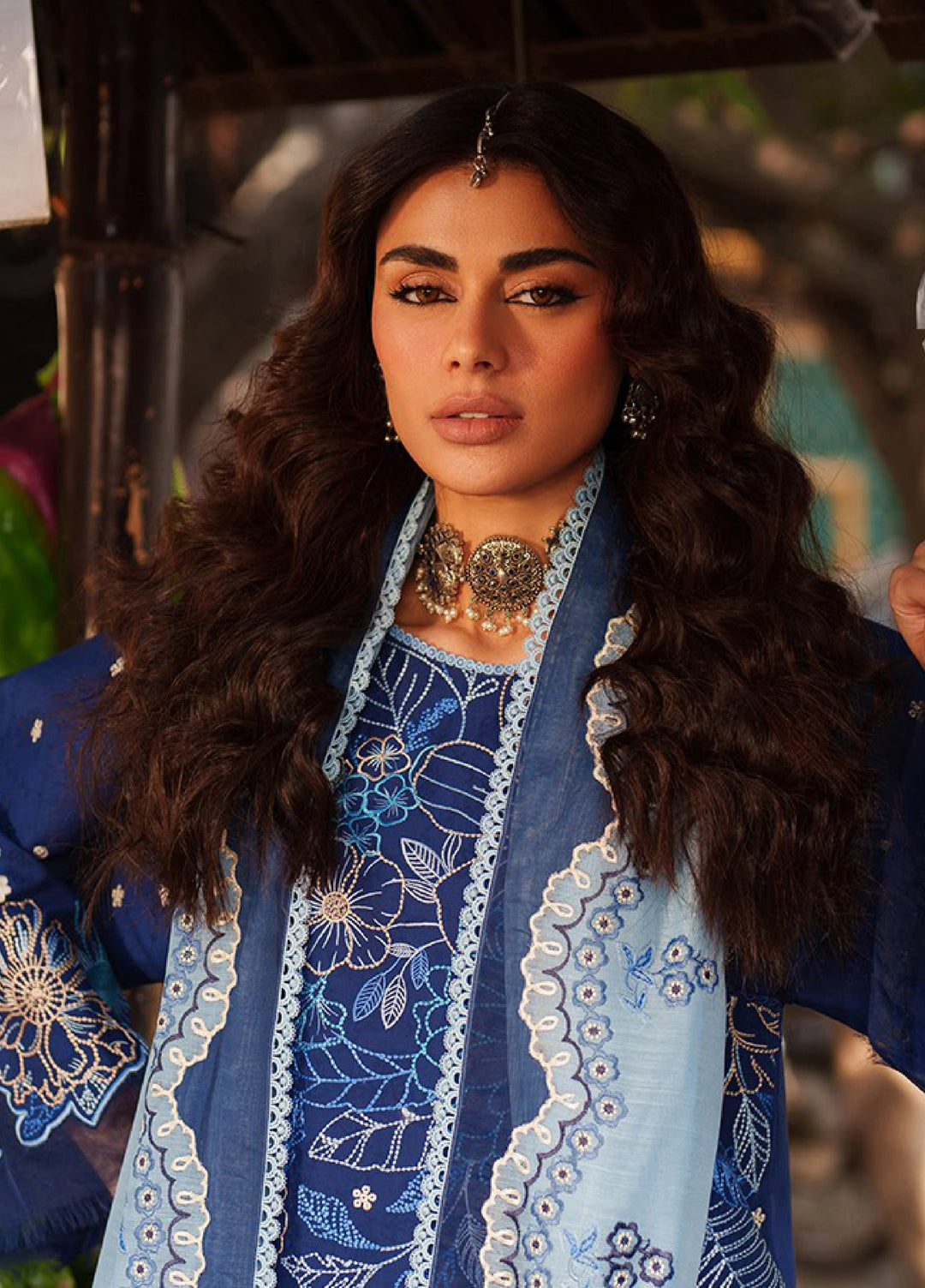 Suroor by Bin Ilyas RTW Embroidered Jacquard Lawn 3 Piece Suit BI26PSL 244B - Festive Collection