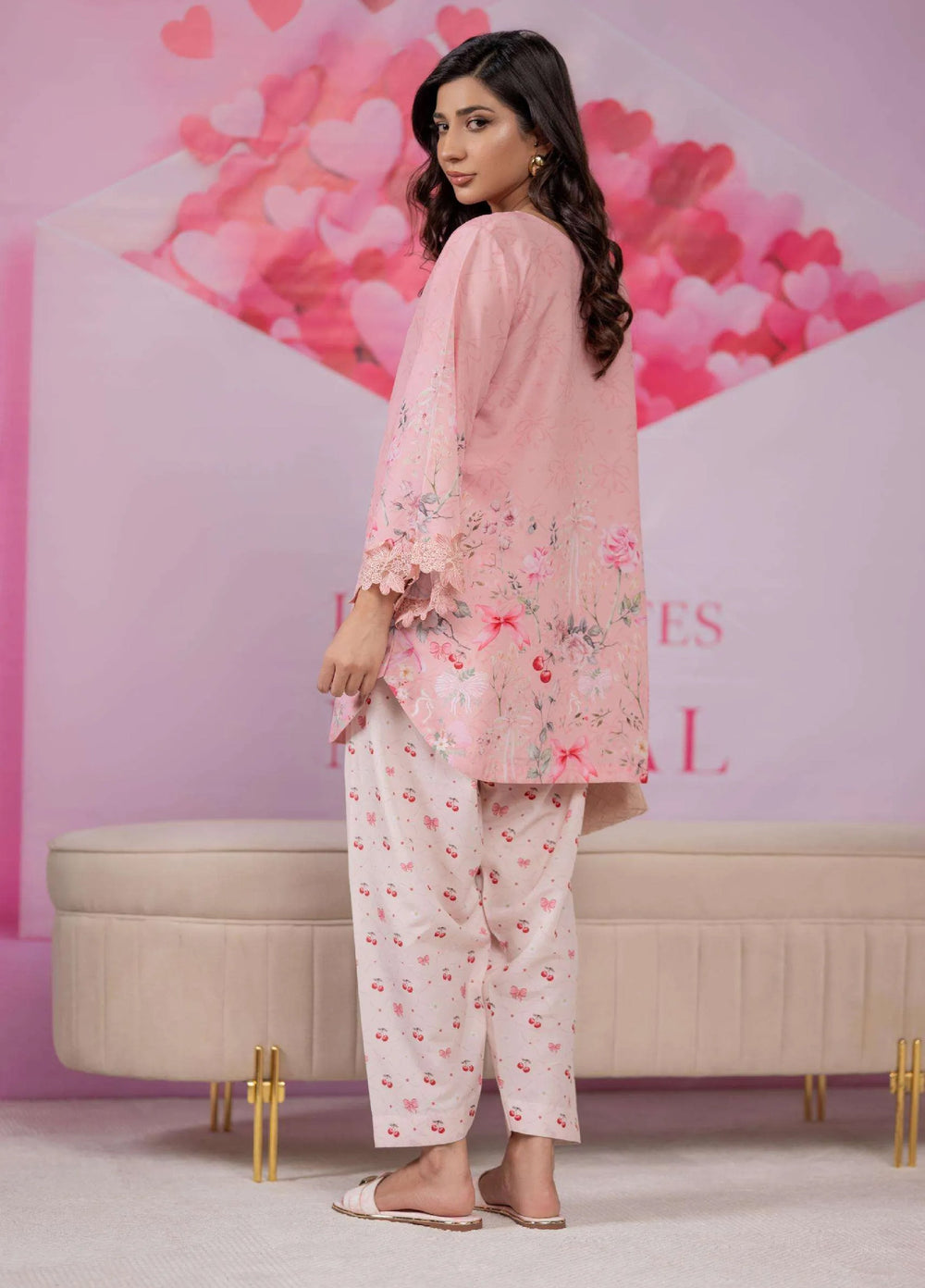 Minor Defect by Ayesha Somaya RTW Printed Lawn Silk 2 Piece Suit Peony Casual Collection