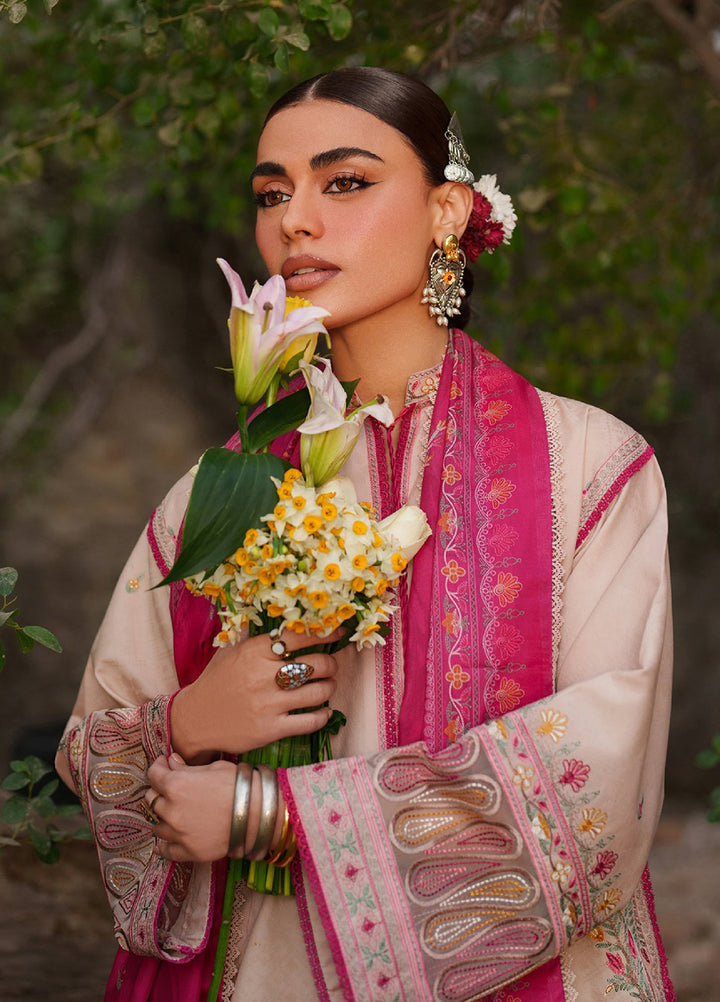 Suroor by Bin Ilyas RTW Embroidered Jacquard Lawn 3 Piece Suit BI26PSL 246B - Festive Collection