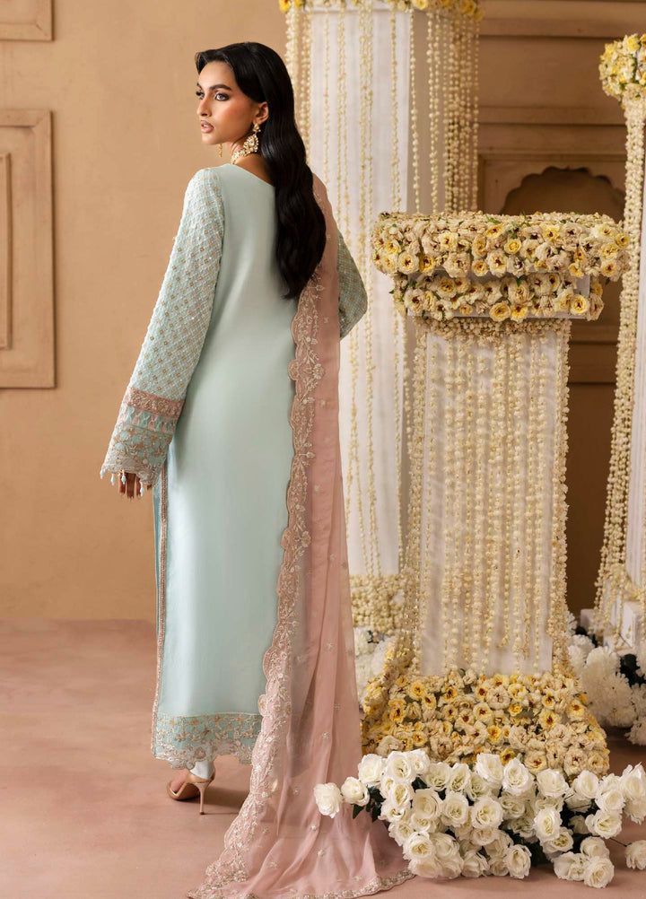 Shehrzadi by Emaan Adeel Unstitched Embroidered Chiffon 3 peice EA25SC Aariz - Formals Collection