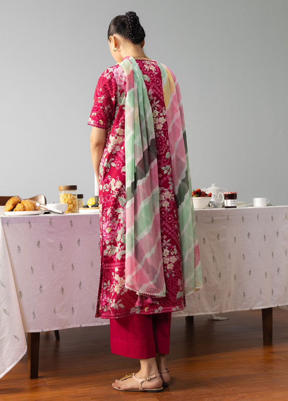 Coco by Zara Shahjahan Unstitched Printed Lawn 3 Piece Suit CZS26ULV KOHANA-4B - Summer Collection