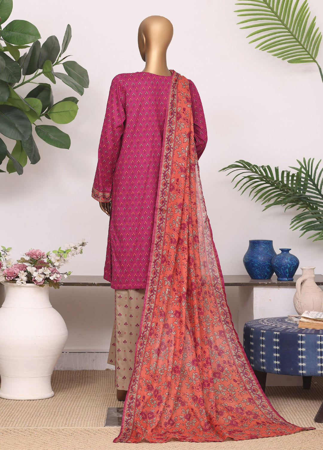 Daily Wear by HZ Textiles Women RTW Lawn Printed 3 Piece Suit HZ26PDW LPT-3P-2604 - Casual Collection