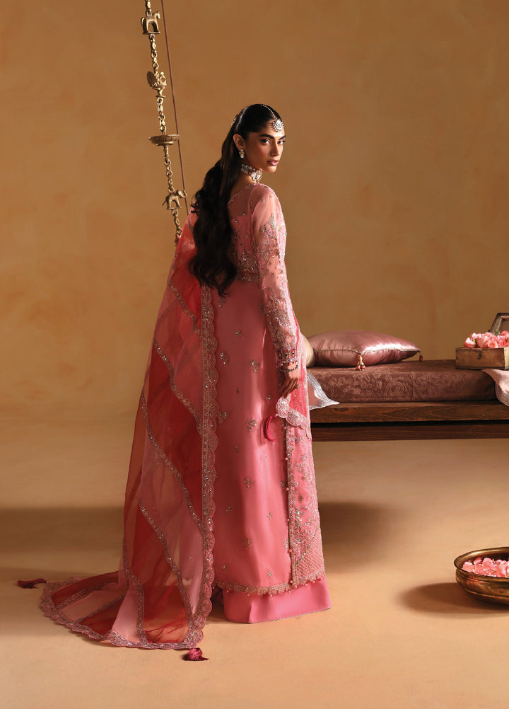 Gulaal Unstitched Embroidered Organza Suits 3 Piece GL25UW AREEMAN-WU-13 - Wedding Collection