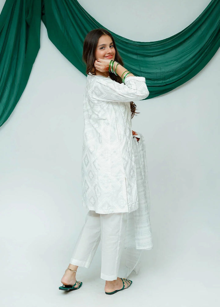 Senorita Girls RTW Printed Cotton 3 Piece Suit GBD-03514 - Casual Collection