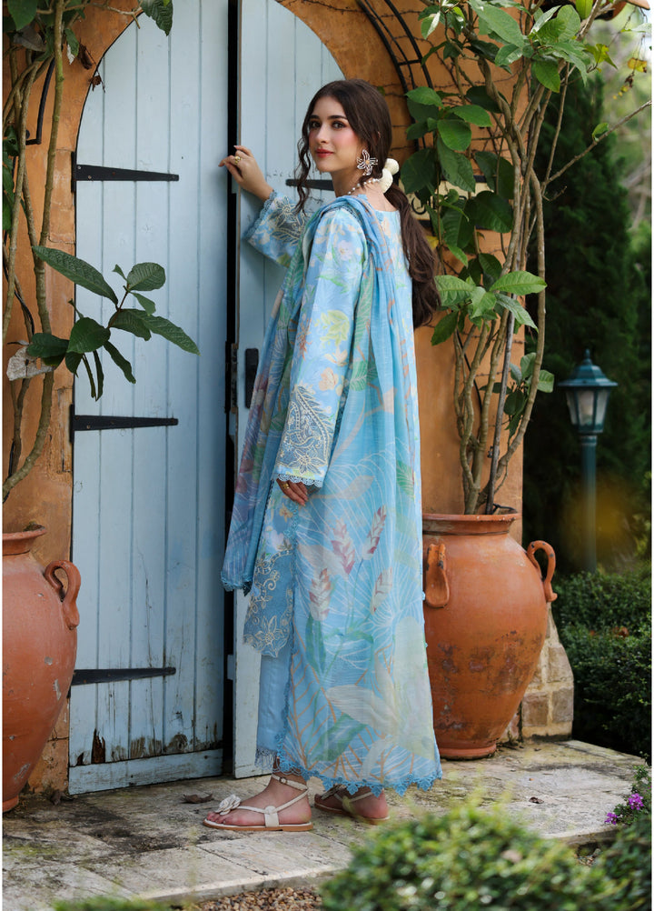 Rang Rasiya Lifestyle Lawn Unstitched Embroidered 3 Piece Suit RR25ULS GARDENIA - Summer Collection