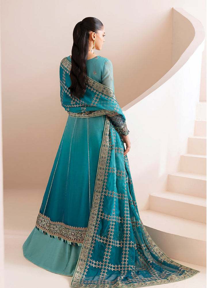 Xenia Formal Unstitched Luxury Embroidered Chiffon Suits 3 Piece XE25UF 02-Havena - Formals Collection