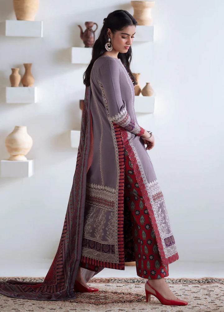 Noore by Freesia Unstitched Khaddar Embroidered Suits 3 Piece FRE25NW FSU-5672 Zalaan - Winter Collection