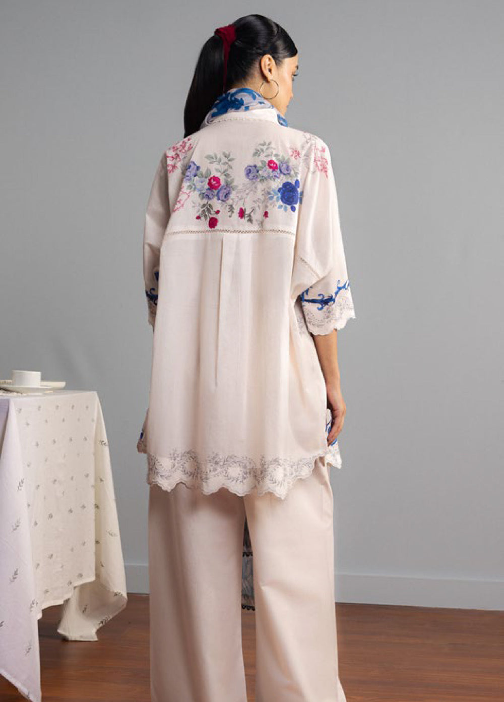 Coco by Zara Shahjahan Unstitched Printed Lawn 3 Piece Suit CZS26ULV REI-9A - Summer Collection