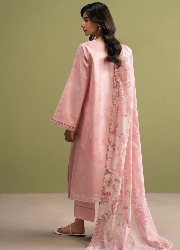Seran Essentials Unstitched Printed Lawn 3 Piece Suit SN26UEL Elora D-04 - Summer Collection