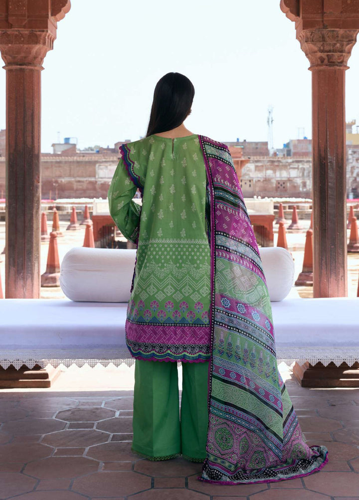 Angan by Kahf Unstitched Printed Lawn 3 Piece Suit KHF26ULA RUMI KPS-8B - Festive Collection