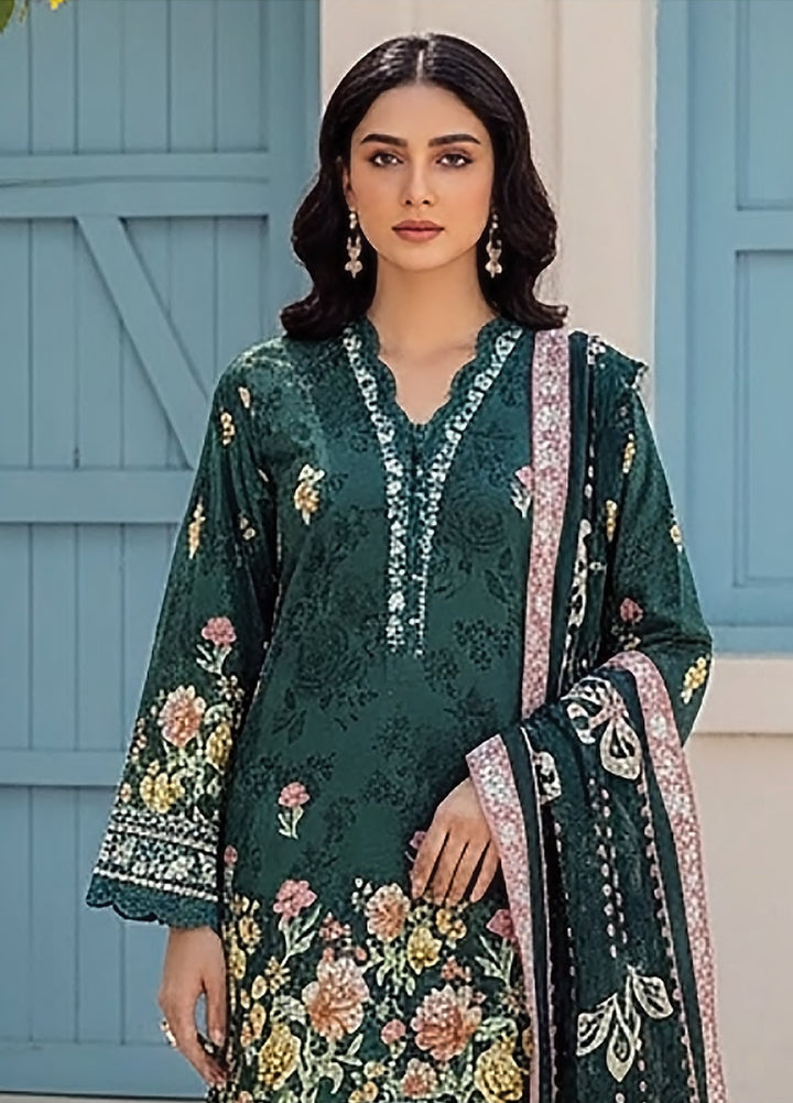 Summer Prints by Lakhany Unstitched Printed Lawn 3 Piece Suit LSM26USP LG-RK-0129 - Summer Collection